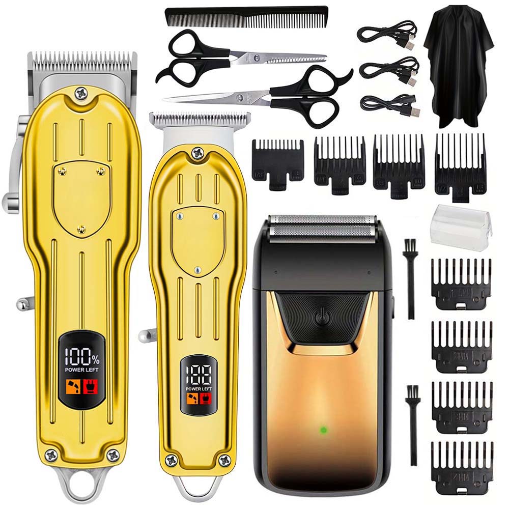 Men'S Grooming Kits - LCD Ekranlı Profesyonel Saç Kesme Makinesi