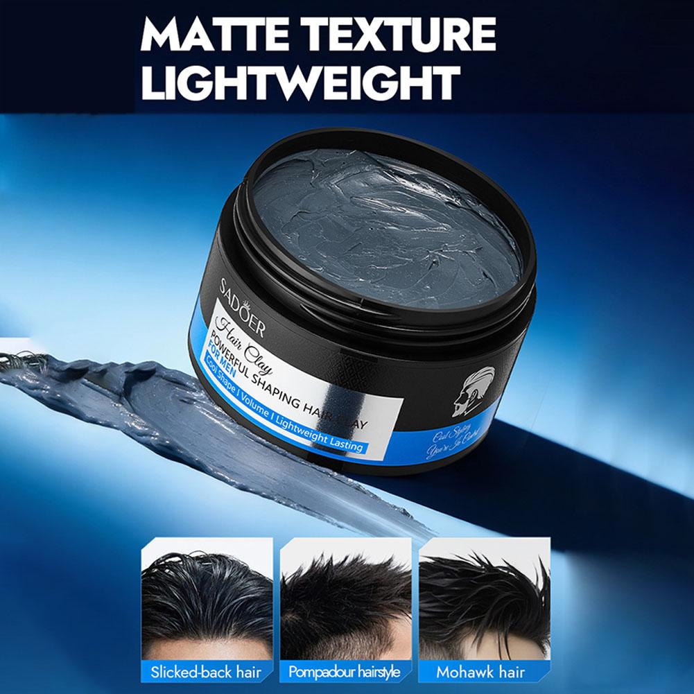 Grooming Men'S Hair - Erkekler İçin Saç Şekillendirici Kil, Güçlü