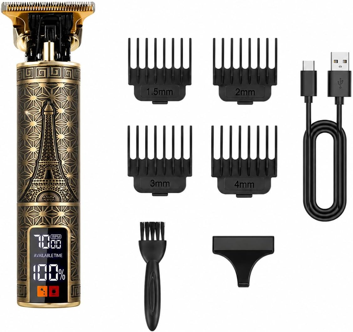Grooming Men'S Hair - USB'li Erkek Profesyonel Elektrikli Saç Kesme