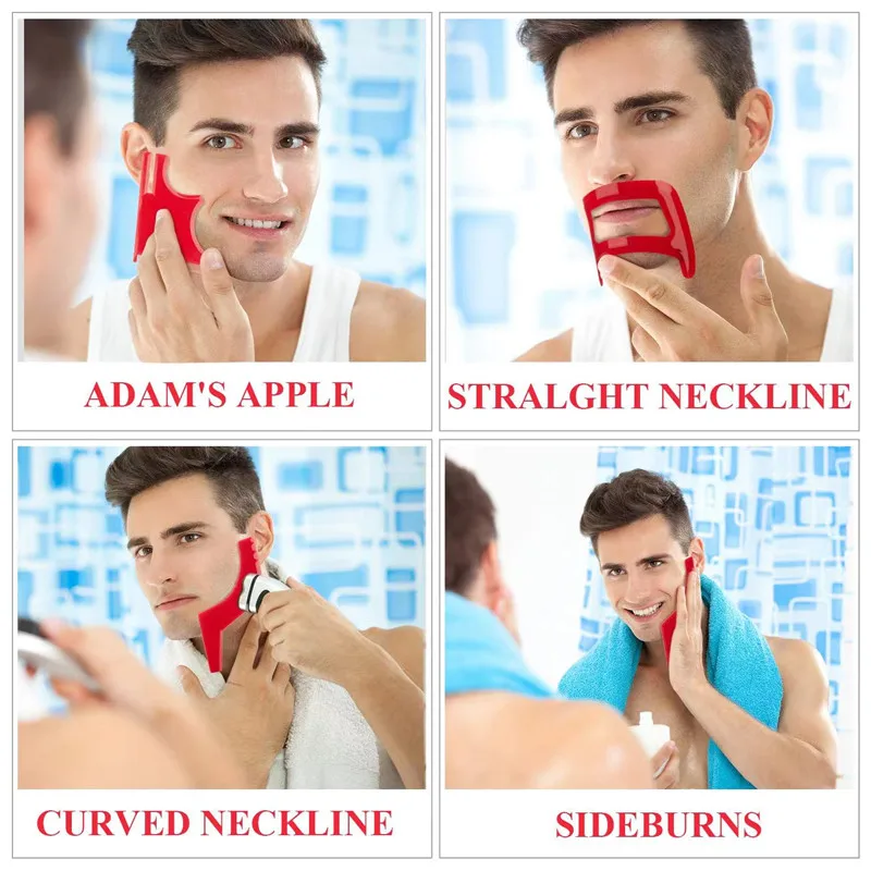 2/4 adet erkek sakal tarak saç - Grooming Men'S Hair incelemesi ve fiyatı