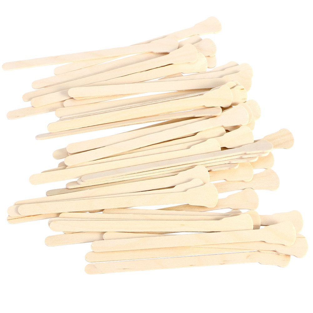 500 Adet Ahşap Ağda Spatulası  - Hair Wax Stick incelemesi ve fiyatı