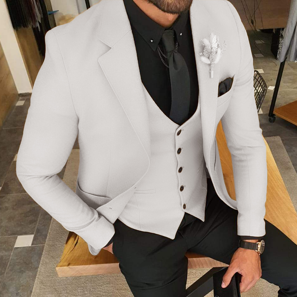 Beyaz 2 Parça Pantolon Ceket Ş - Men'S Grooming Pictures incelemesi ve fiyatı