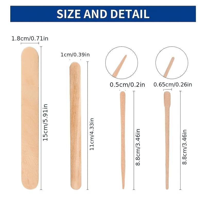 500/200/100 Adet Ahşap Epilasy - Hair Wax Stick incelemesi ve fiyatı