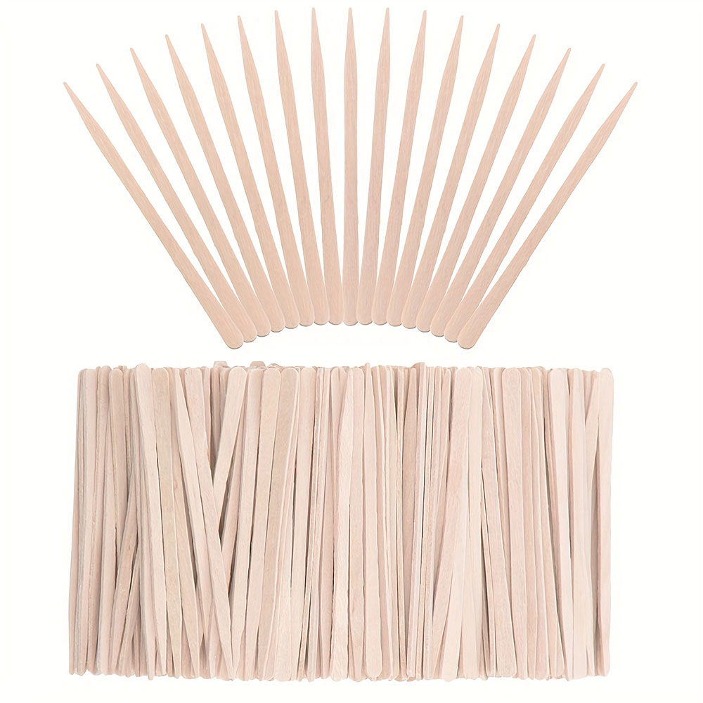 300/500 adet Ahşap Balmumu Çub - Hair Wax Stick incelemesi ve fiyatı