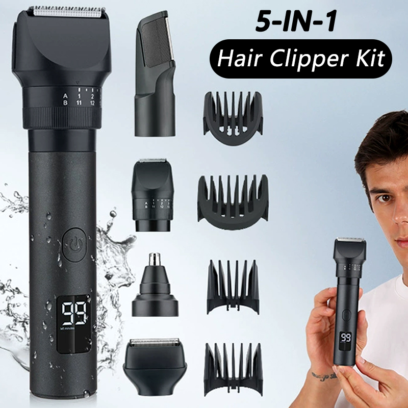 5'i 1 Arada Kablosuz Saç Kesme - Men'S Grooming Kits incelemesi ve fiyatı