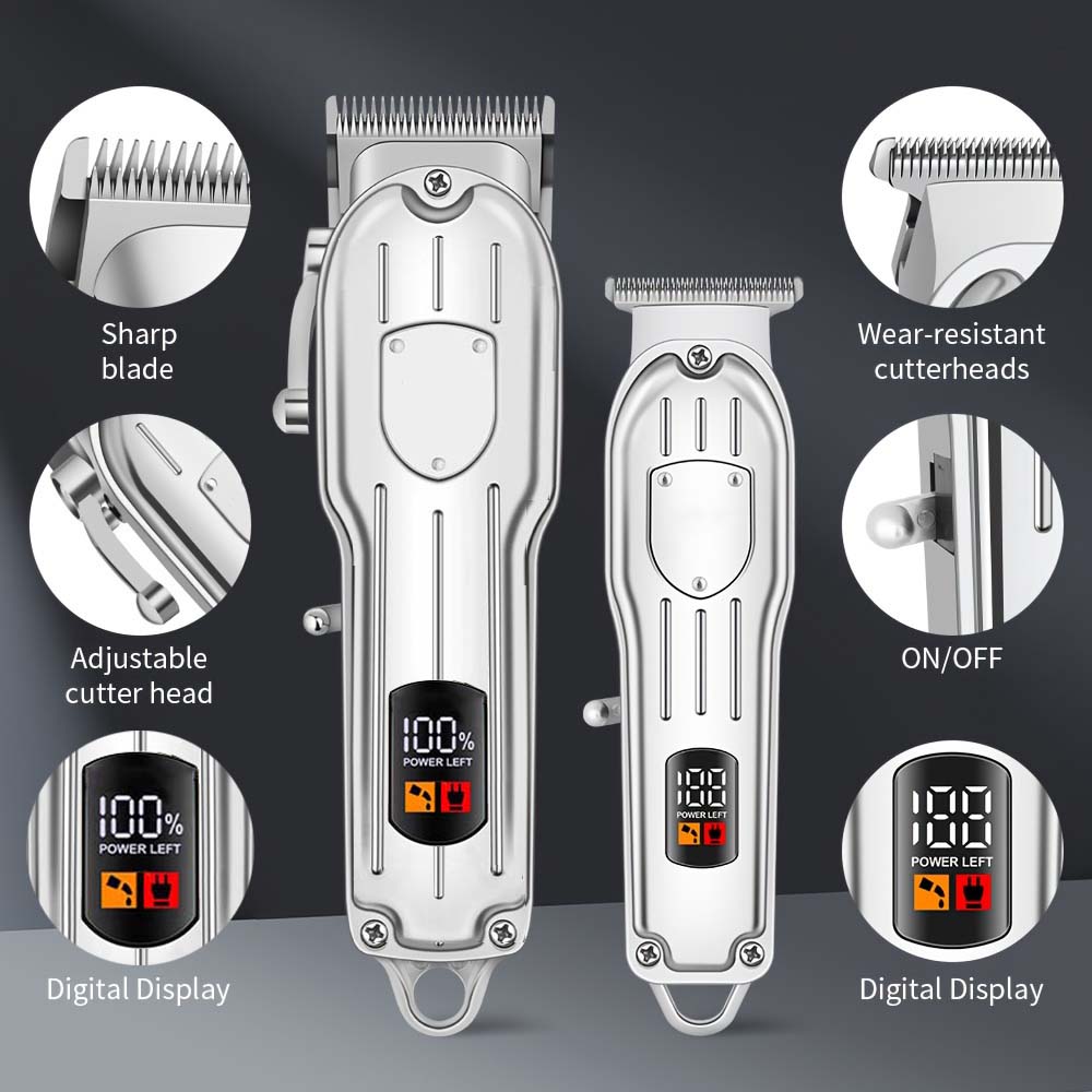 LCD Ekranlı Profesyonel Saç Ke - Men'S Grooming Kits incelemesi ve fiyatı