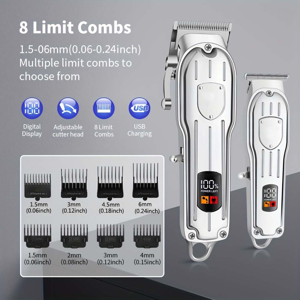 LCD Ekranlı Profesyonel Saç Ke - Men'S Grooming Kits incelemesi ve fiyatı
